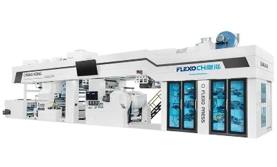 Meaisín priontála Flexo