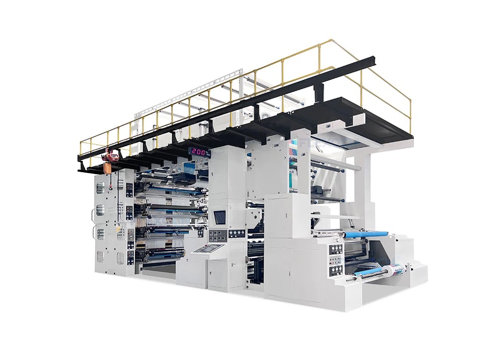 8 Color Stack Flexo printing Press 8 Color Stack Flexo printing Press
