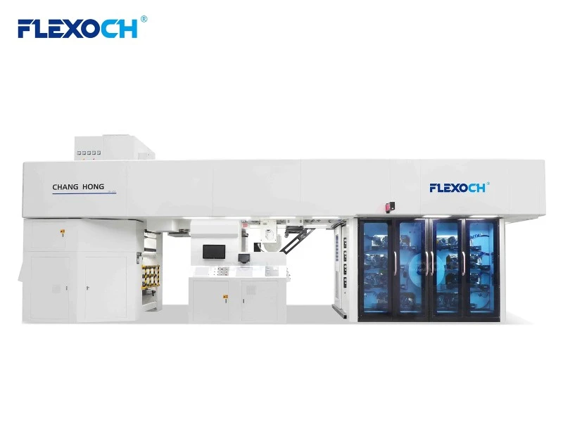 8 Colour Gearless Flexo Printing Press 8 Colour Gearless Flexo Printing Press